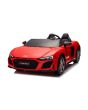 Električni Audi R8 SPYDER Dvosjed 24V, crveni, MP3 Player sa USB/AUX i Bluetoothom, Baterija 24V/14Ah, 2 x 200W Motori, EVA kotači sa stražnjim ovjesom, Kožna sjedala, Daljinski upravljač, Licencirano