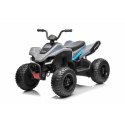 Licencirani McLaren Racing MCL 12V 4X4 električni quad, sivi mekani EVA kotači, DALJINSKI UPRAVLJAČ, kožno sjedalo, opružna stražnja osovina, 4 x 35W motor, LED svjetla, 12V10Ah baterija